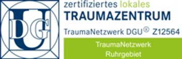 Logo zertifiziertes lokales Traumazentrum in der Orthopädie und Unfallchirurgie