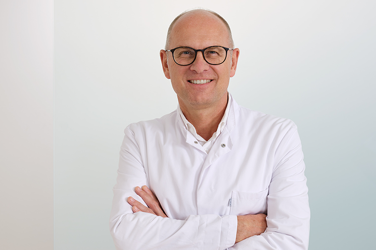 Chefarzt Dr. med. Sven Hansen der Abteilung für Allgemein- u. Viszeralchirurgie