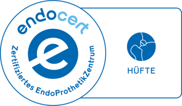 Logo Hüfte Zertifikat EPZ Orthopädie