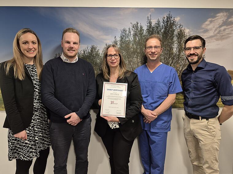 Hospital Kempen ist DAKEP-zertifiziert