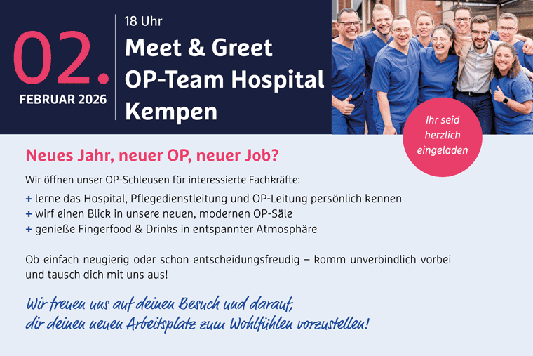 Meet and Greet OP 2026 - Hospital Kempen