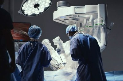 Hospital Urologie - DaVinci Roboter