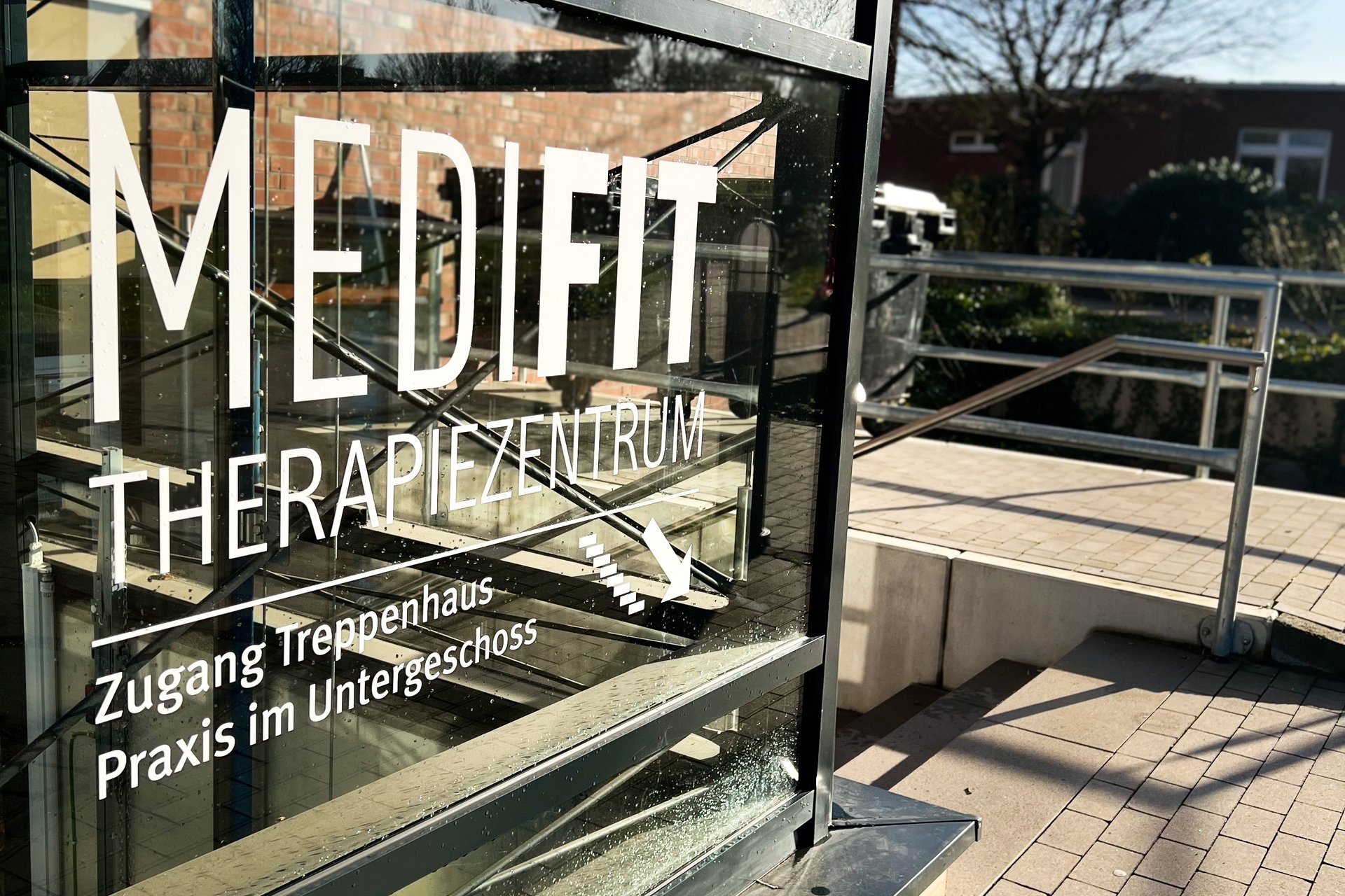 Therapiezentrum Außenbereich in Kempen