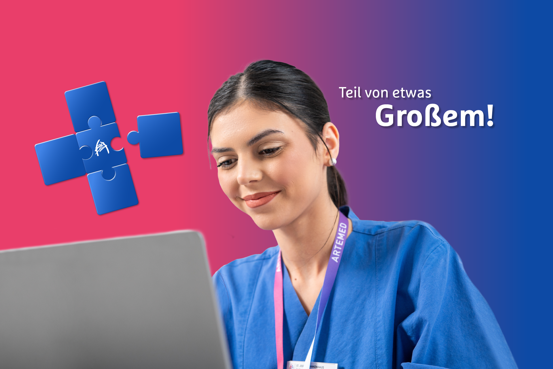 Ausbildung - zur medizinischen Fachangestellten als Teil von etwas Großem