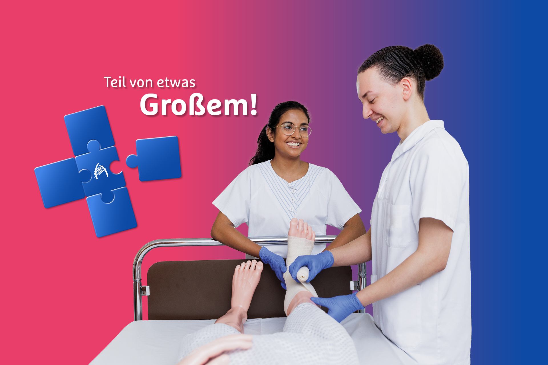 Ausbildung, Studium, FSJ, Praktikum - Als Teil von etwas Großem
