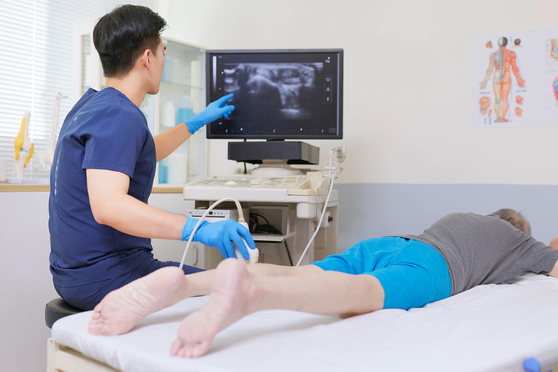 Venen- und Dermatochirurgie - Ultraschalluntersuchung