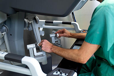 Hospital Urologie - DaVinci Roboter