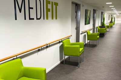 Therapie Eingangsbereich von bei Medifit 