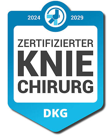 DKG Kniechirurgie Zertifikat 2024-2029
